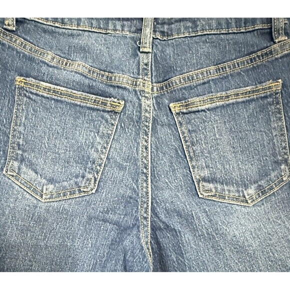 Art Class Girls High-Rise Tapered Cropped Jeans Medium Wash Blue Size 12 NEW! - Picture 13 of 13